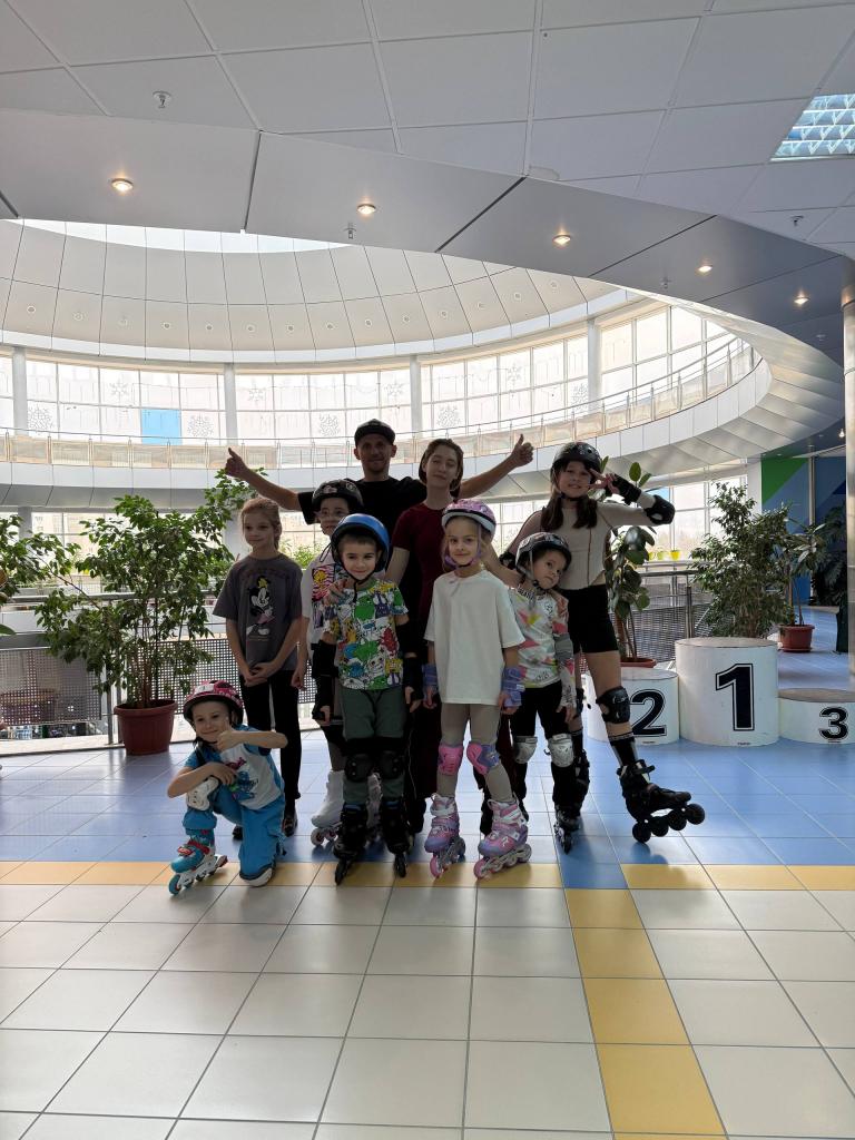 Соревнования по роликам в Хоркиной